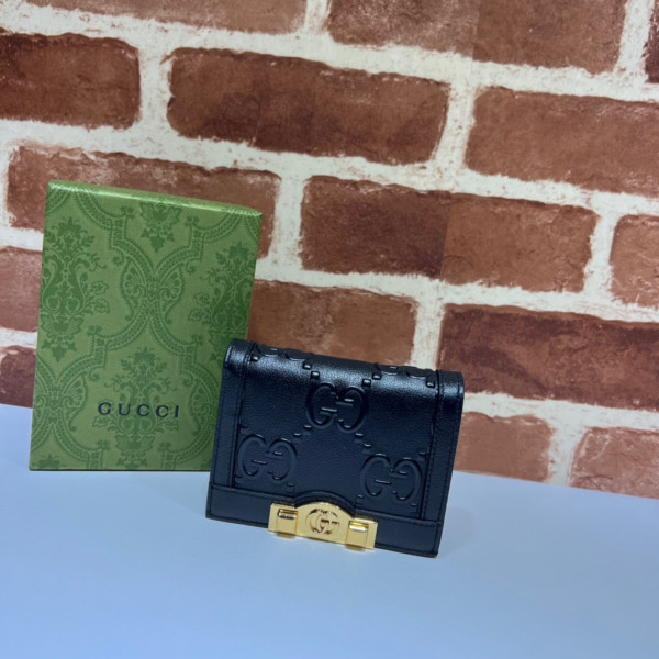 G*u*i gg card case wallet