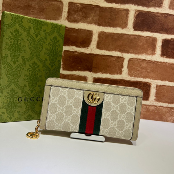 G*u*i ophidia gg zip around wallet