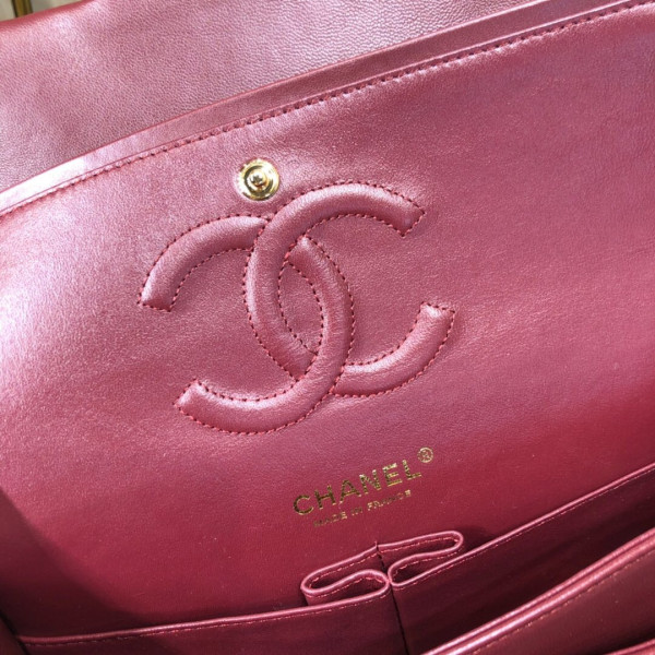 CL FLAP BAG LAMBSKIN