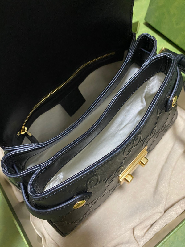 G*u*i small gg top handle bag