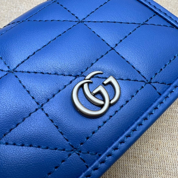 G*u*i gg marmont card case wallet