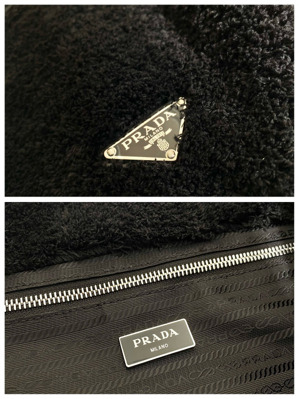 Pra*a terry tote bag