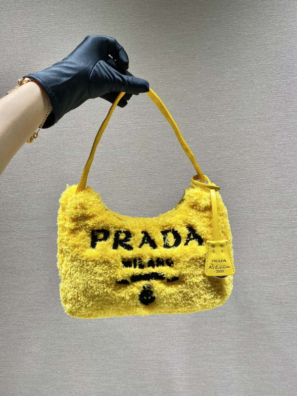 Pra*a re-edition 2000 terry mini-bag