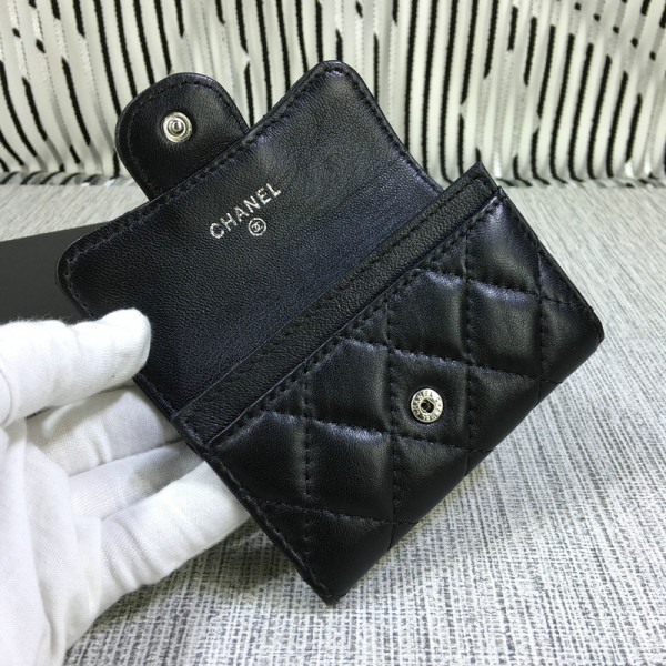CL Lambskin Wallet Gold / Silver Hardare