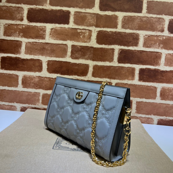 G*u*i gg matelassé leather shoulder bag