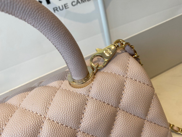 CL FLAP BAG WITH TOP HANDLE
