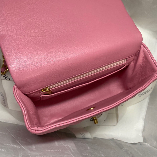 CL MINI FLAP BAG WITH TOP HANDLE