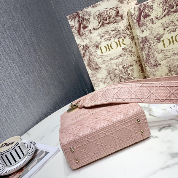 LADY D-LITE EMBROIDERED CANNAGE BAG