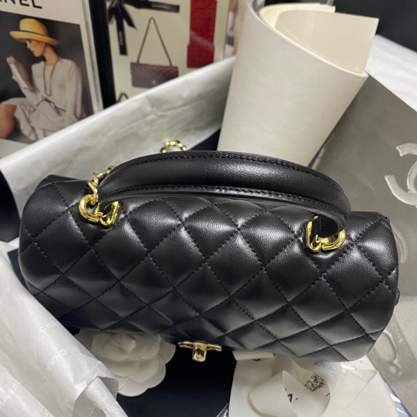 CL MINI FLAP BAG WITH TOP HANDLE