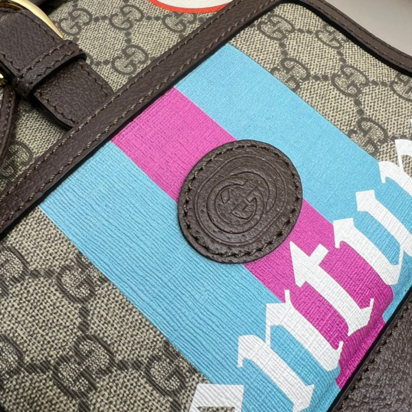 G*u*i backpack with interlocking g
