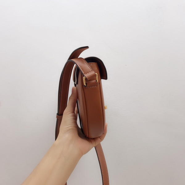 Ce**e small besace 16 bag in satinated calfskin