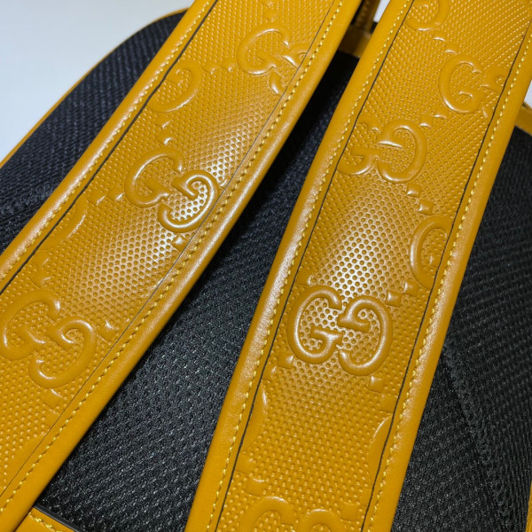 G*u*i gg embossed backpack