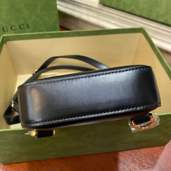 G*u*i bamboo mini handbag