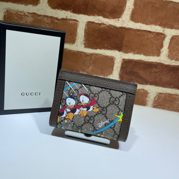 disney x G*u*i donald duck card case wallet