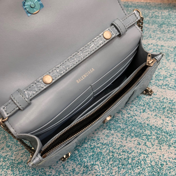Ba*len*cia*ga hourglass chain bag