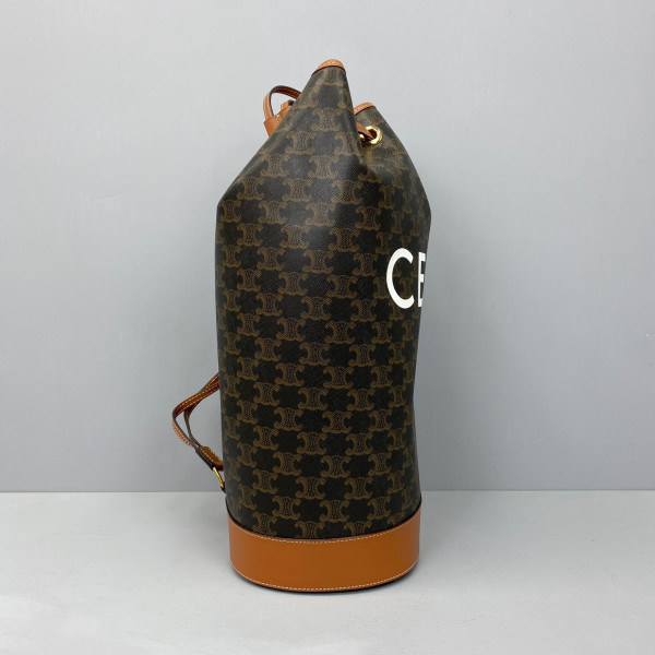 Ce**e medium sailor bag in triomphe canvas