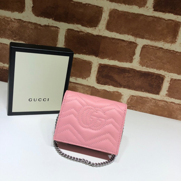 G*u*i gg marmont chain wallet