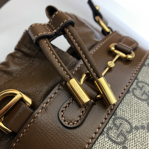 G*u*i horsebit 1955 small bucket bag