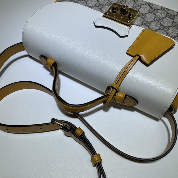 G*u*i padlock small shoulder bag