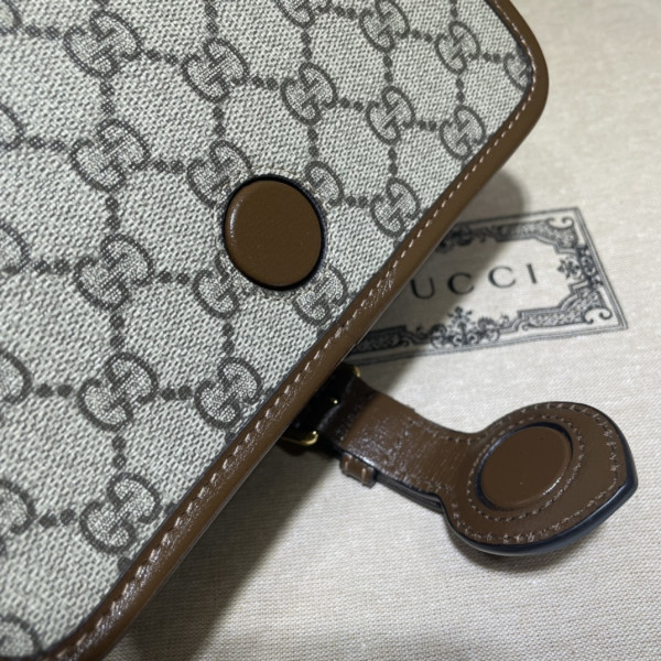 G*u*i mini shoulder bag with interlocking g