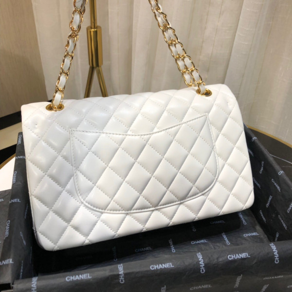 CL FLAP BAG LAMBSKIN