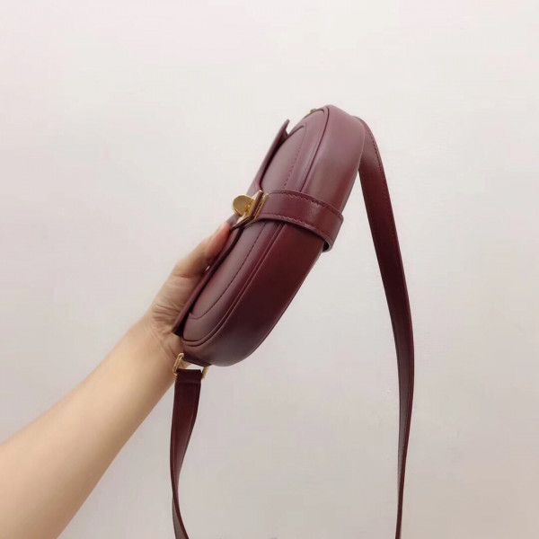 Ce**e small besace 16 bag in satinated calfskin