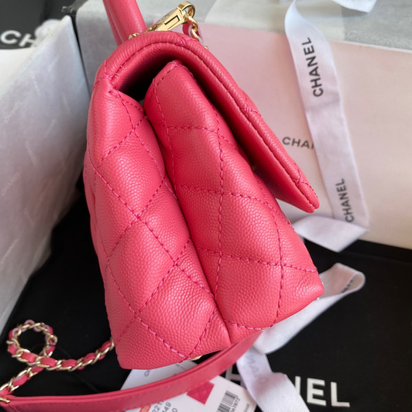 CL MINI FLAP BAG WITH TOP HANDLE