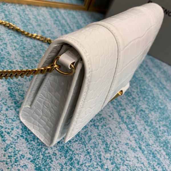 Ba*len*cia*ga hourglass chain bag