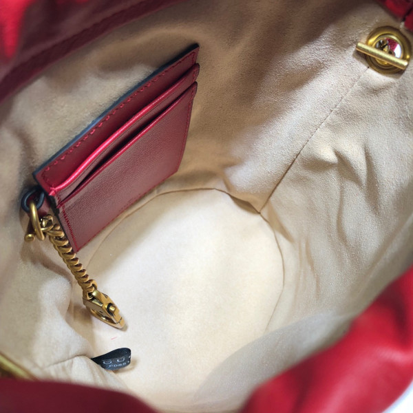 G*u*i gg marmont mini bucket bag