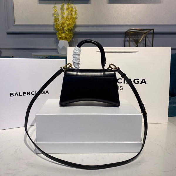 Ba*len*cia*ga hourglass xs top handle bag