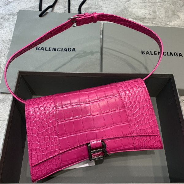Ba*len*cia*ga hourglass chain bag