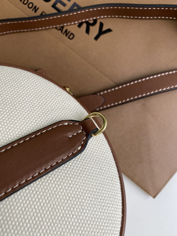 B**rry logo graphic canvas and leather l**ise bag