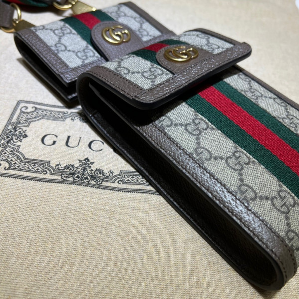 G*u*i ophidia gg mini bag and detachable wallet