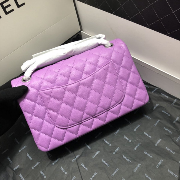 CL FLAP BAG CAVIAR