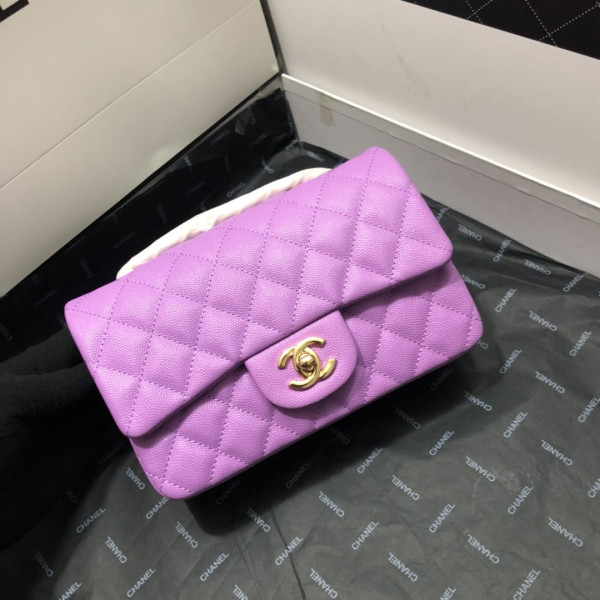 CL FLAP BAG CAVIAR