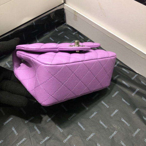 CL FLAP BAG CAVIAR