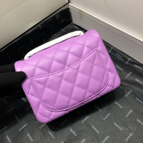 CL FLAP BAG CAVIAR