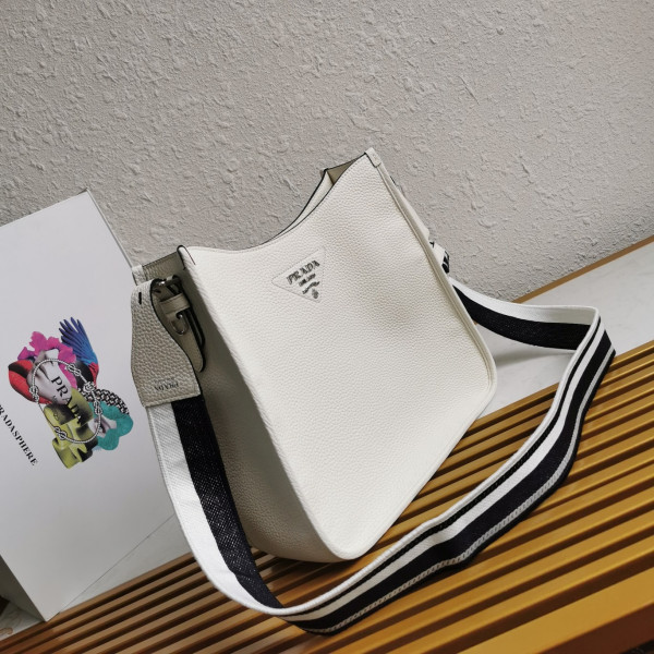 Pra*a leather hobo bag