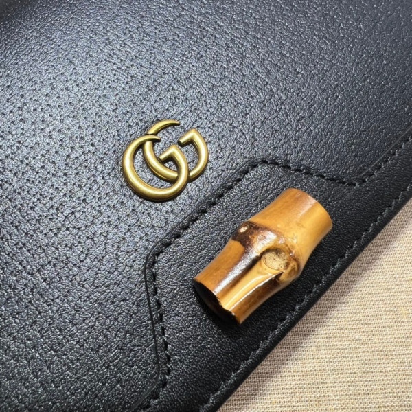 G*u*i diana mini bag with bamboo