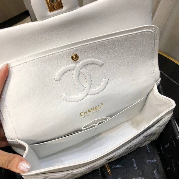 CL FLAP BAG LAMBSKIN