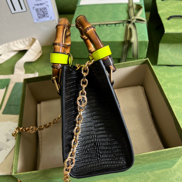 G*u*i diana lizard mini bag