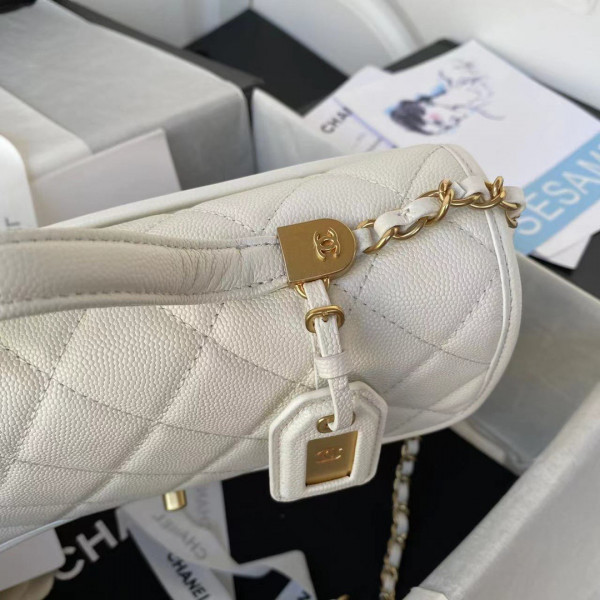 CL SMALL FLAP BAG WITH TOP HANDLE