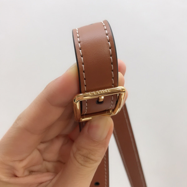 Ce**e small besace 16 bag in satinated calfskin