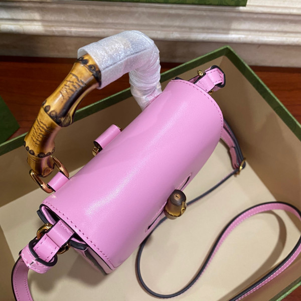 G*u*i bamboo mini handbag
