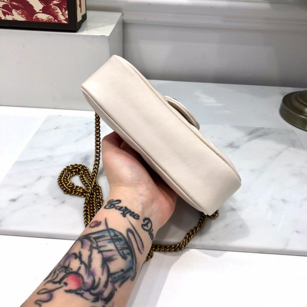 g*u*i gg marmont S*per mini bag