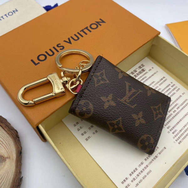 l**is V*t*n kirigami pouch bag charm and key holder