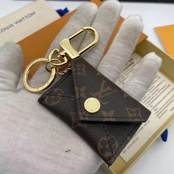 l**is V*t*n kirigami pouch bag charm and key holder