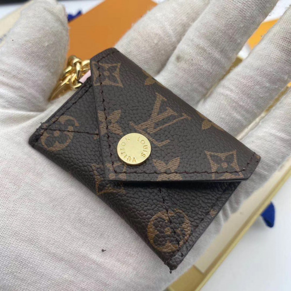 l**is V*t*n kirigami pouch bag charm and key holder