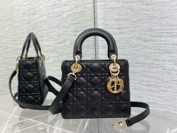 lady D*or small calfskin-20-16.5-8cm