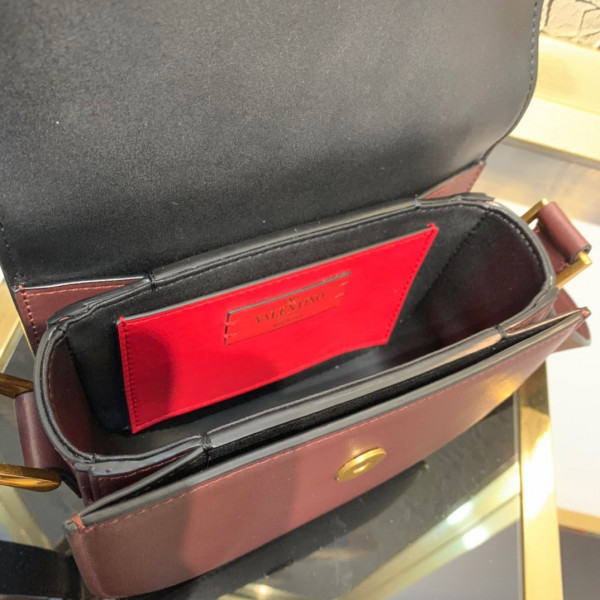 valentino small S*pervee calfskin crossbody bag